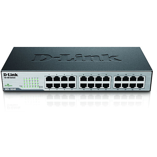 D-Link 24-Port Ethernet Switch 24x10/100Mbit DES-1024D/E